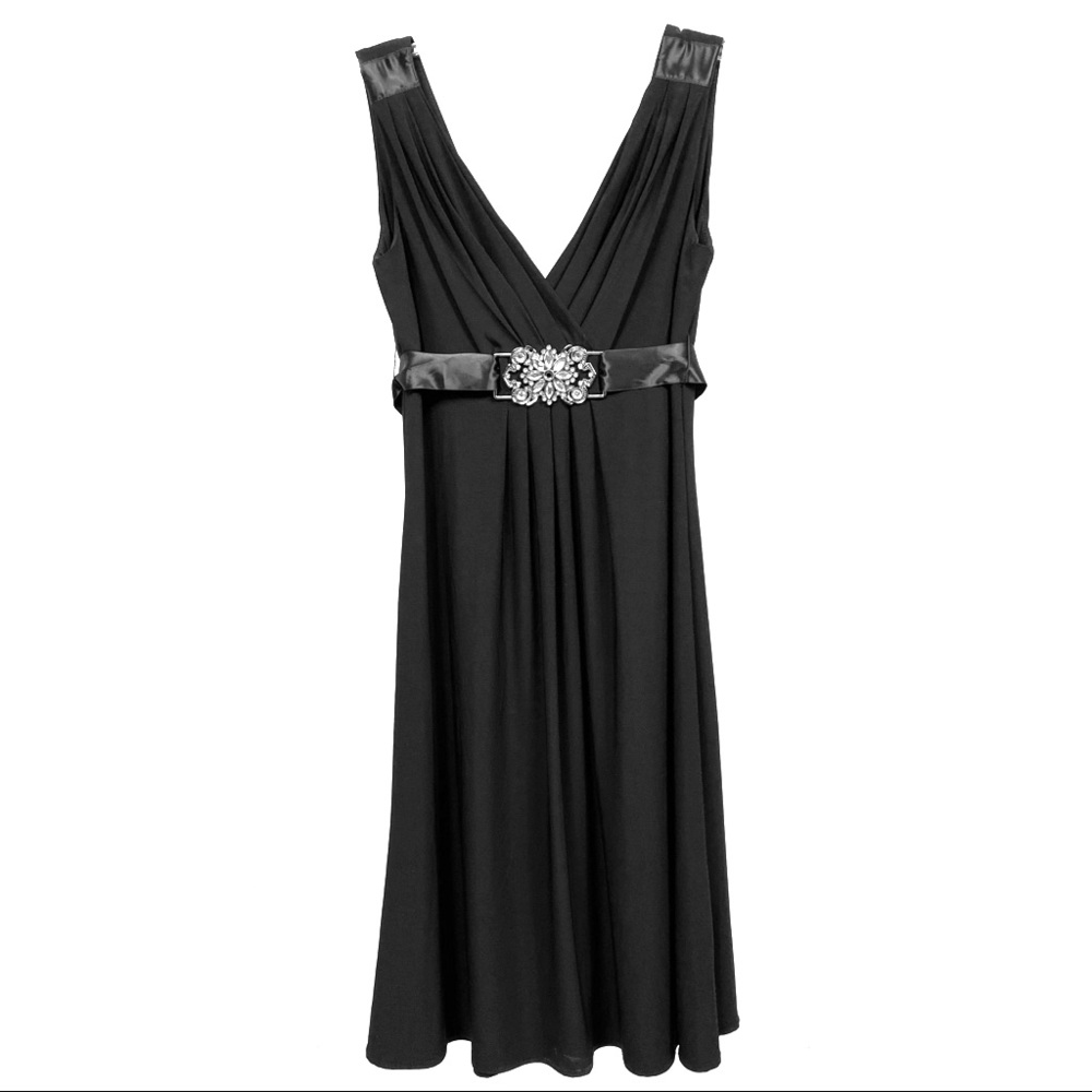 Scarlett Nite Vintage Y2K Babydoll Black Dress